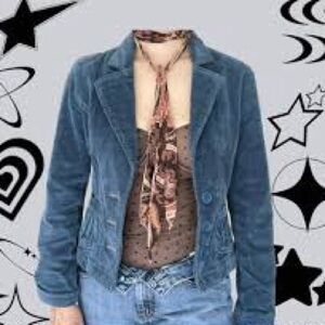 Tulle  Corduroy Blazer🌼